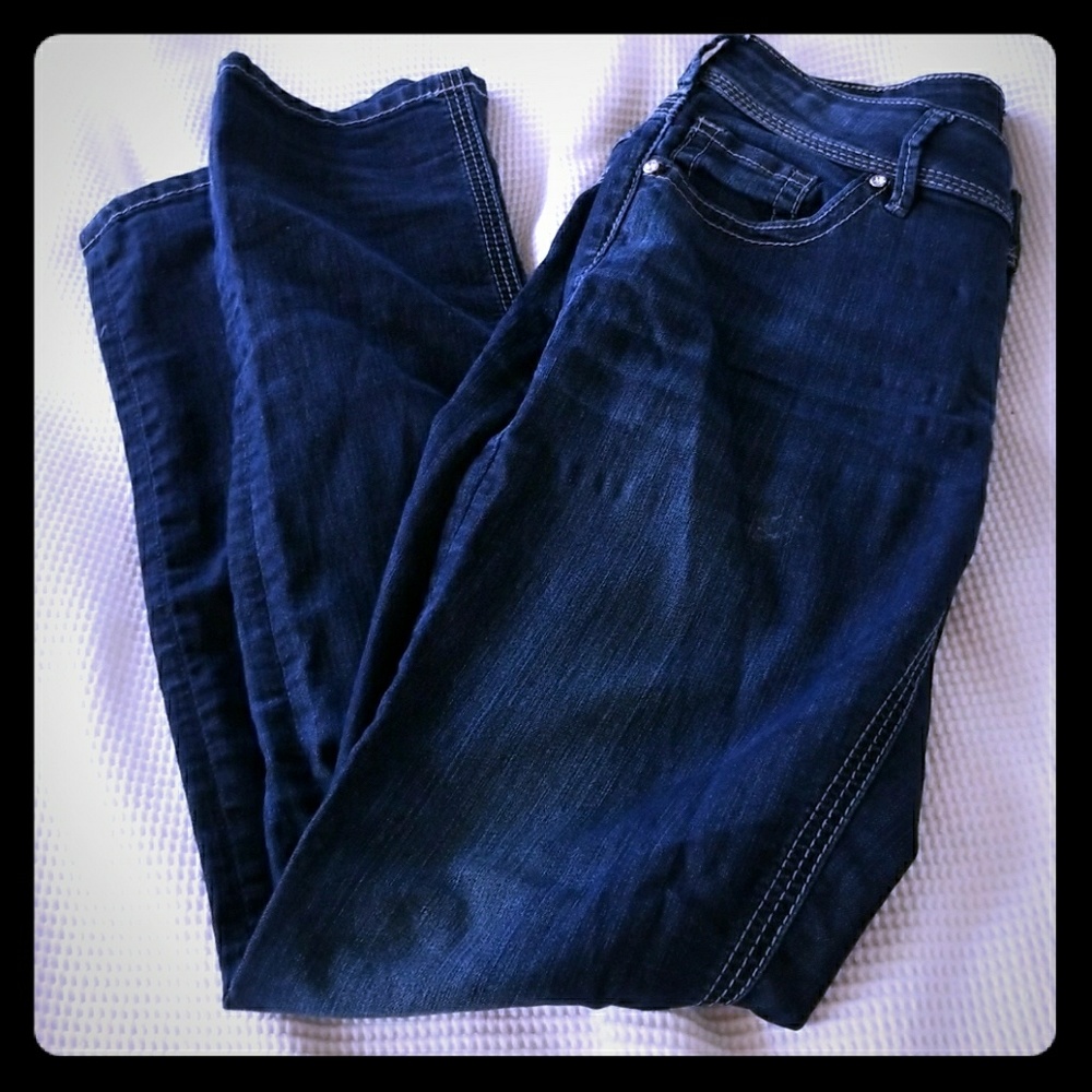 Silver suki straight jeans, waist 28 length 30